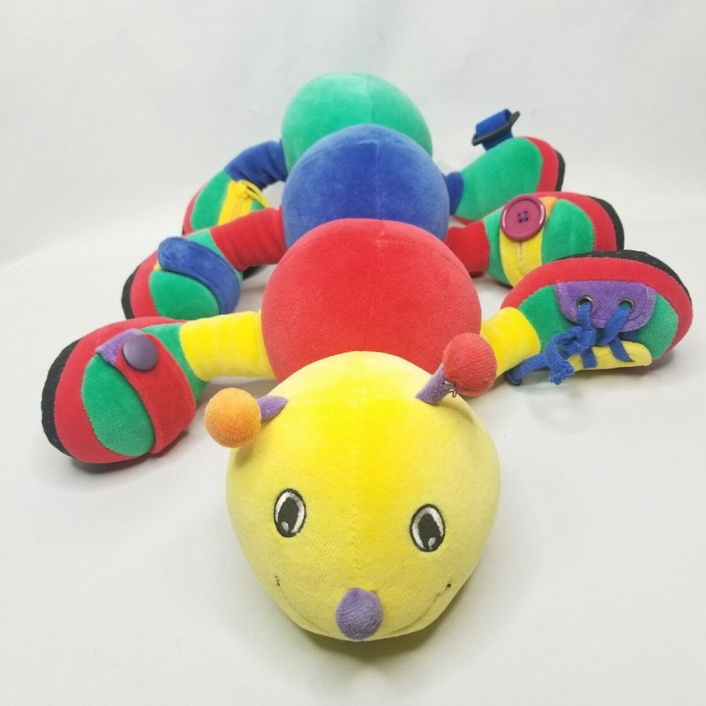 Aurora Baby Caterpillar Learning Plush Rattle